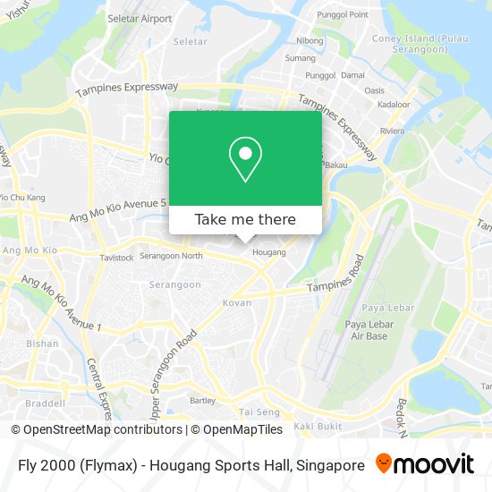 Fly 2000 (Flymax) - Hougang Sports Hall map