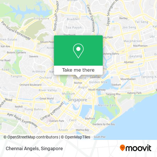 Chennai Angels map