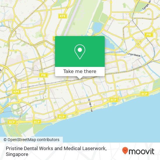 Pristine Dental Works and Medical Laserwork地图
