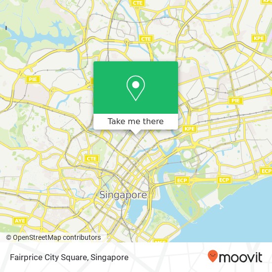 Fairprice City Square map