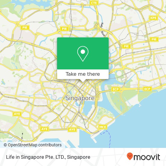 Life in Singapore Pte. LTD. map