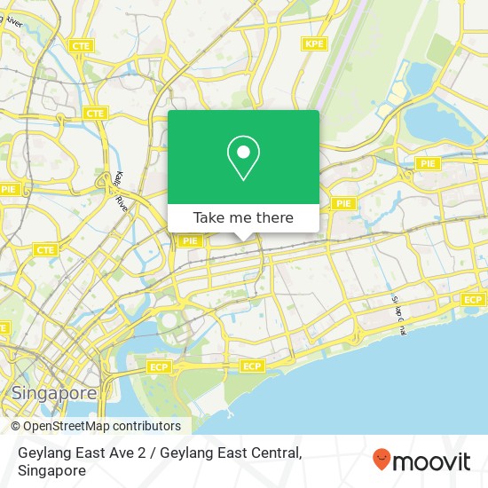 Geylang East Ave 2 / Geylang East Central map