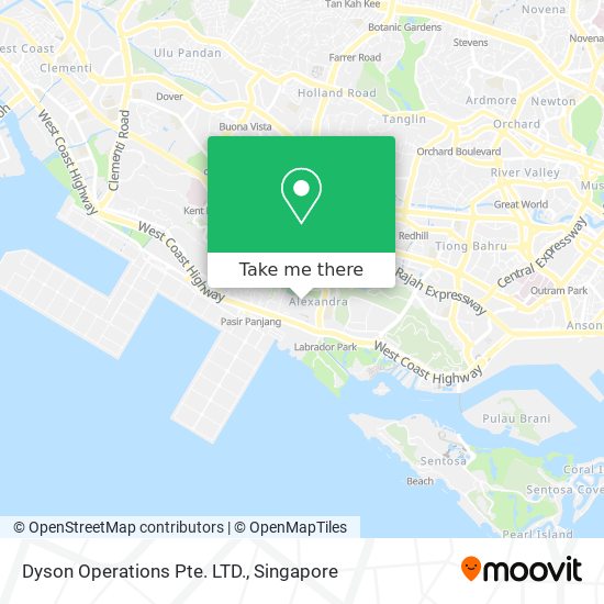 Dyson Operations Pte. LTD. map