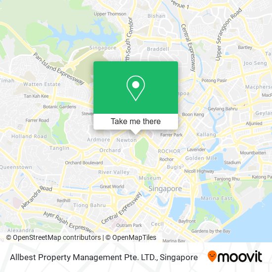 Allbest Property Management Pte. LTD.地图