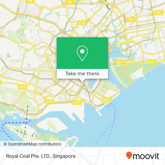 Royal Coal Pte. LTD. map