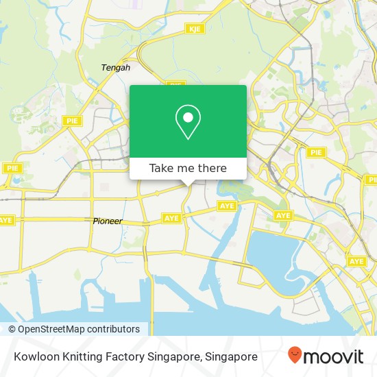 Kowloon Knitting Factory Singapore map