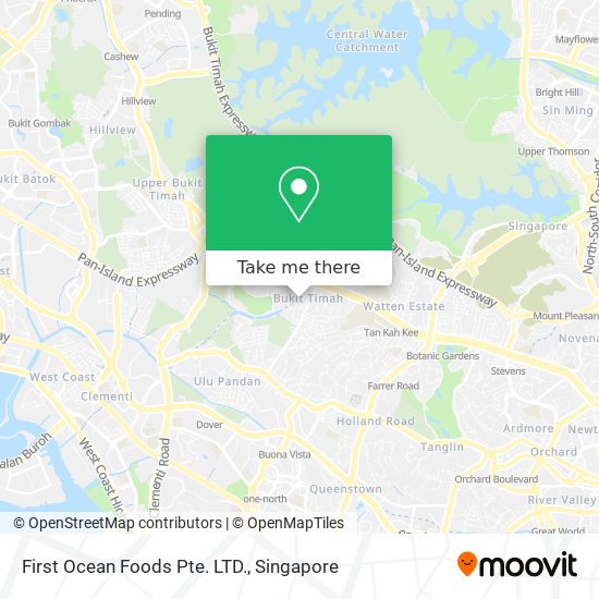 First Ocean Foods Pte. LTD. map