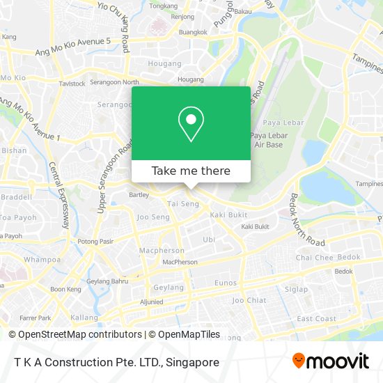 T K A Construction Pte. LTD. map