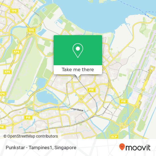 Punkstar - Tampines1 map