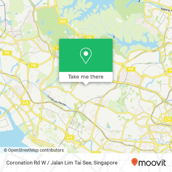 Coronation Rd W / Jalan Lim Tai See map