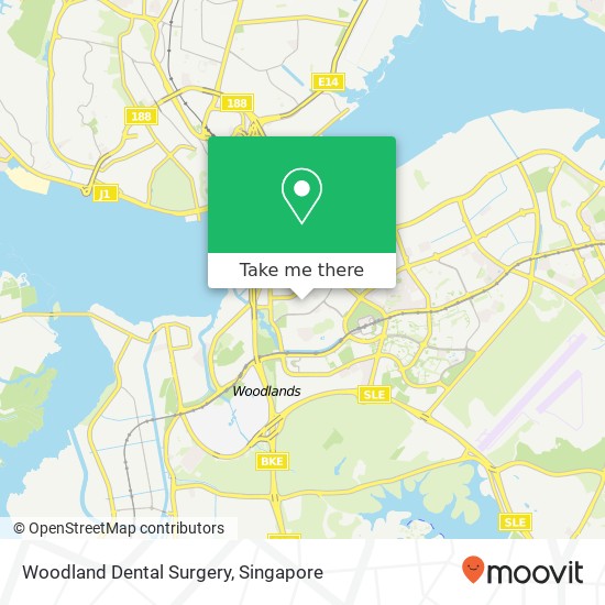 Woodland Dental Surgery地图