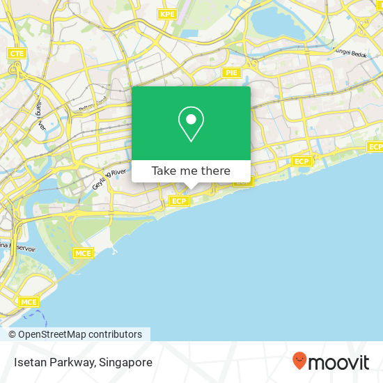 Isetan Parkway map