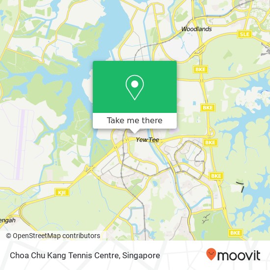 Choa Chu Kang Tennis Centre地图