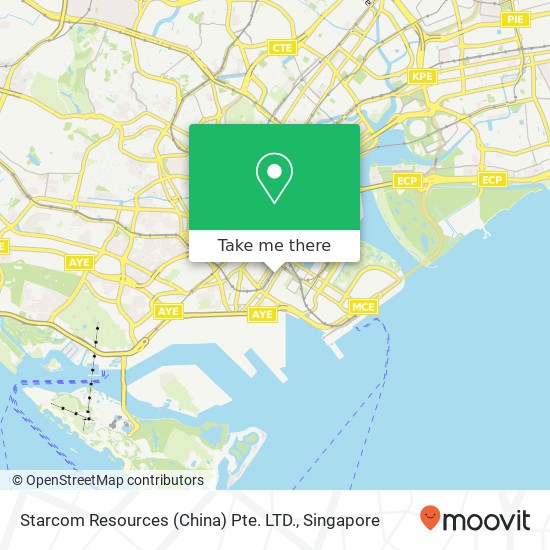 Starcom Resources (China) Pte. LTD. map