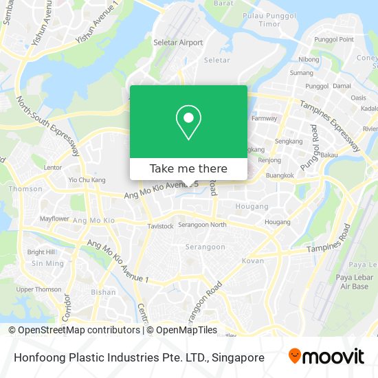 Honfoong Plastic Industries Pte. LTD.地图