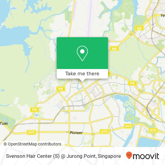 Svenson Hair Center (S) @ Jurong Point map