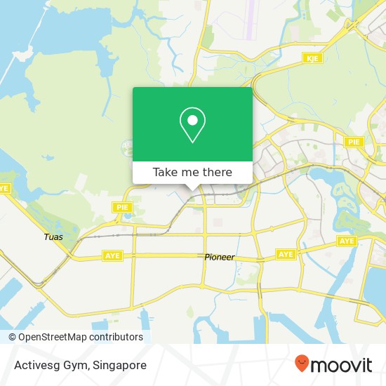 Activesg Gym map