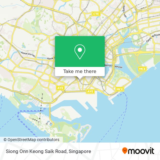 Siong Onn Keong Saik Road地图