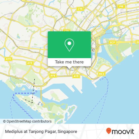 Mediplus at Tanjong Pagar map