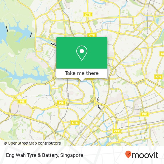 Eng Wah Tyre & Battery map