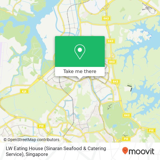 LW Eating House (Sinaran Seafood & Catering Service)地图