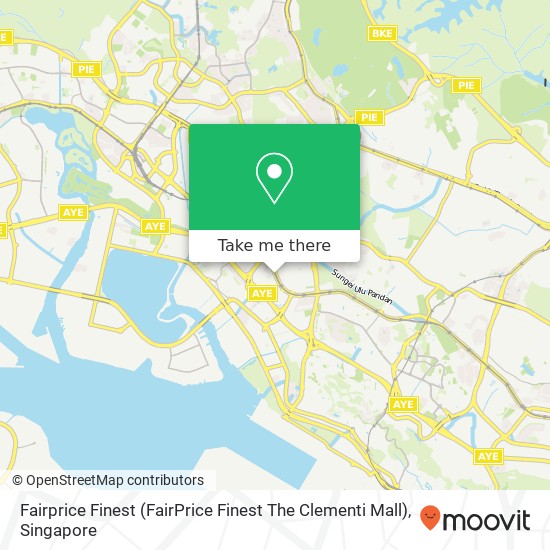 Fairprice Finest (FairPrice Finest The Clementi Mall) map