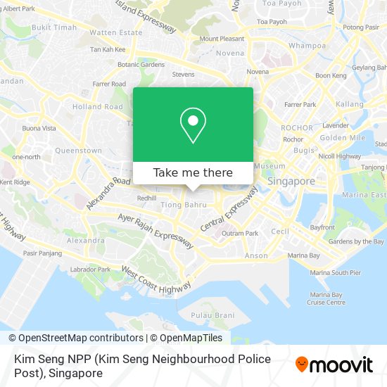 Kim Seng NPP (Kim Seng Neighbourhood Police Post) map