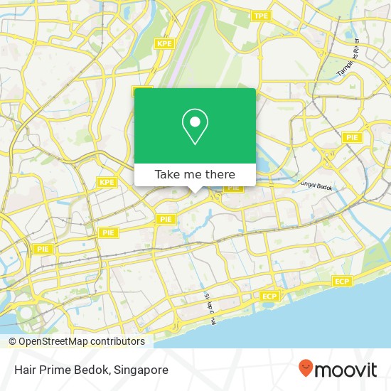 Hair Prime Bedok map