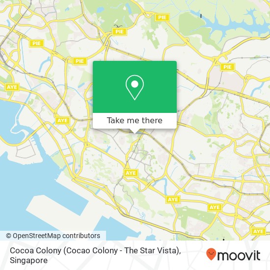 Cocoa Colony (Cocao Colony - The Star Vista) map