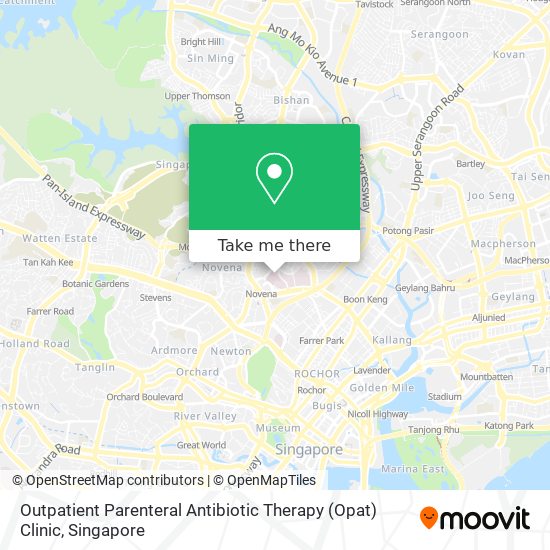 Outpatient Parenteral Antibiotic Therapy (Opat) Clinic map