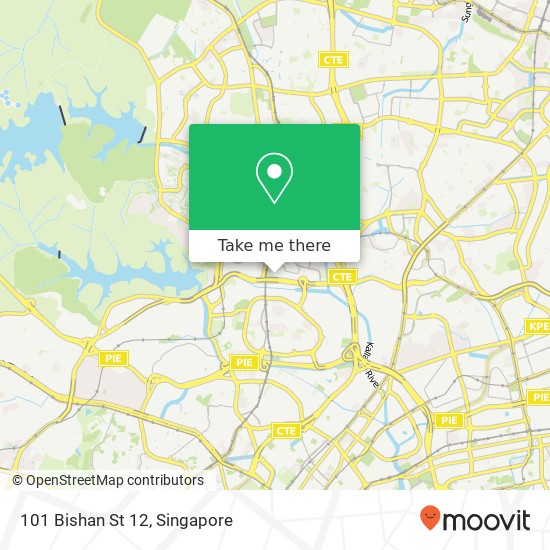 101 Bishan St 12 map