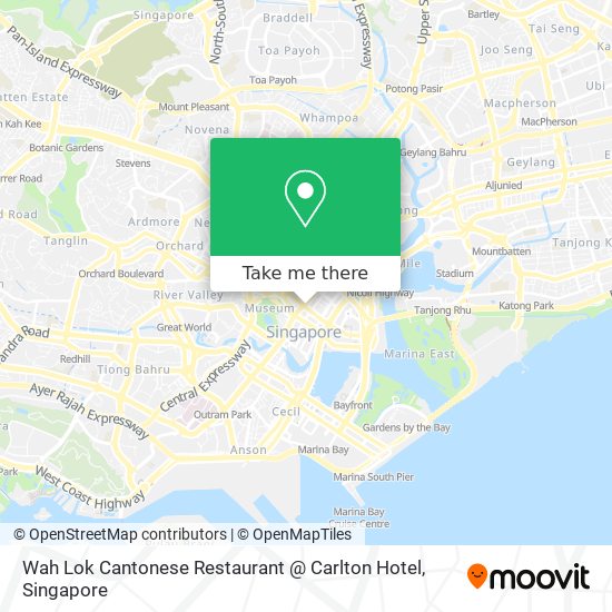 Wah Lok Cantonese Restaurant @ Carlton Hotel map