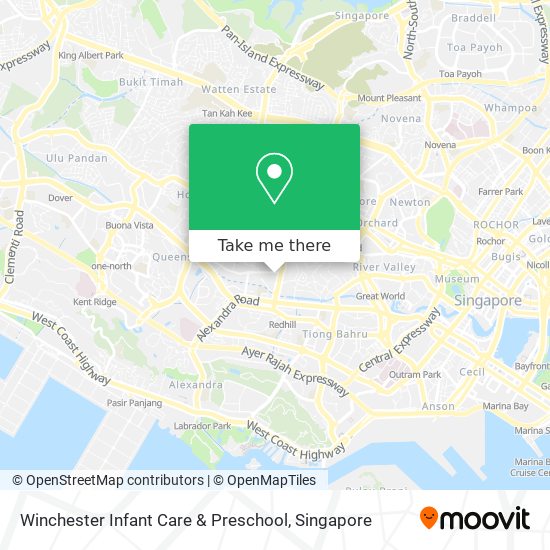 Winchester Infant Care & Preschool地图