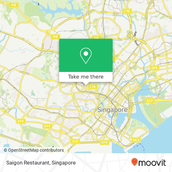 Saigon Restaurant地图