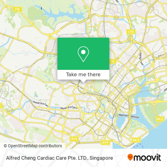 Alfred Cheng Cardiac Care Pte. LTD.地图