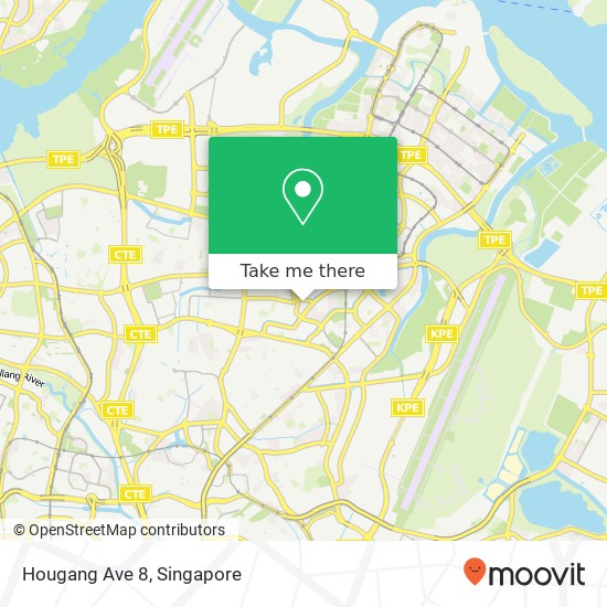 Hougang Ave 8地图