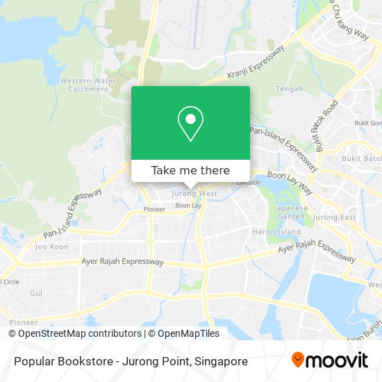 Popular Bookstore - Jurong Point map