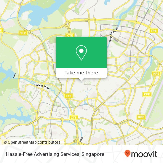 Hassle-Free Advertising Services map