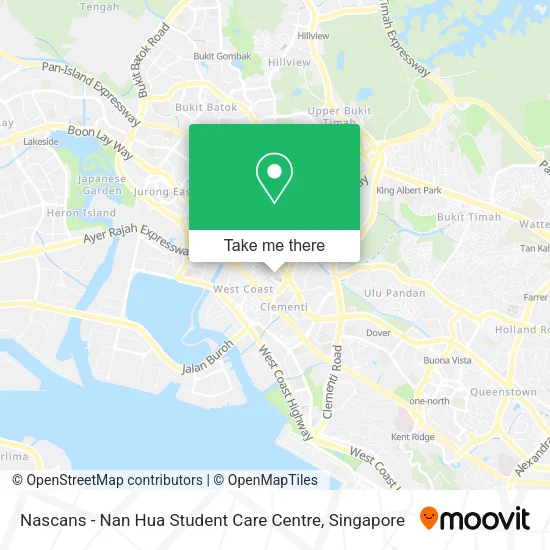 Nascans - Nan Hua Student Care Centre map
