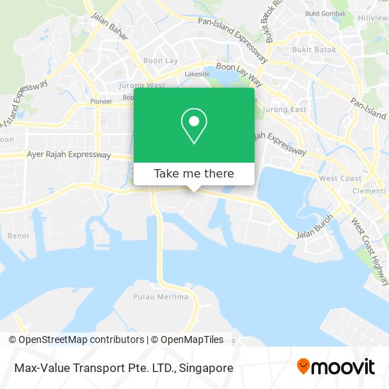 Max-Value Transport Pte. LTD. map