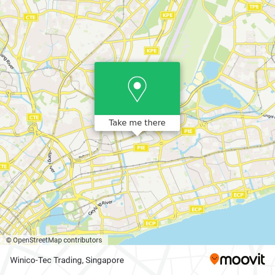 Winico-Tec Trading map