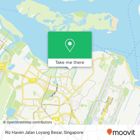 Riz Haven Jalan Loyang Besar地图