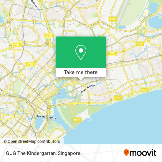 GUG The Kindergarten map