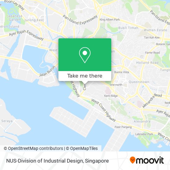 NUS-Division of Industrial Design map