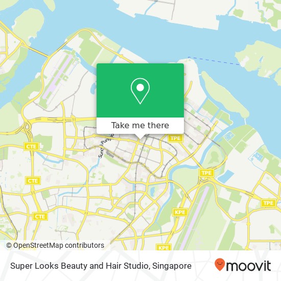 Super Looks Beauty and Hair Studio map