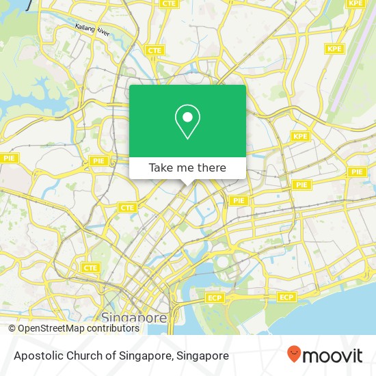 Apostolic Church of Singapore地图