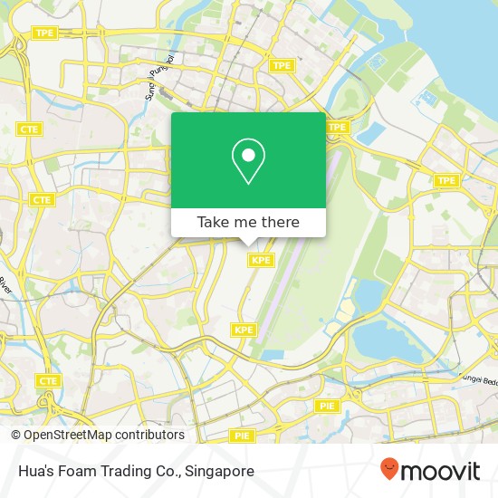 Hua's Foam Trading Co. map