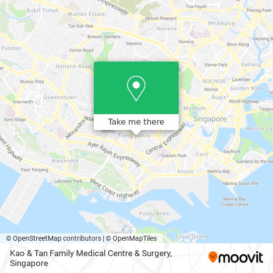 Kao & Tan Family Medical Centre & Surgery map