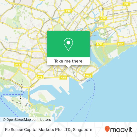 Re Suisse Capital Markets Pte. LTD. map