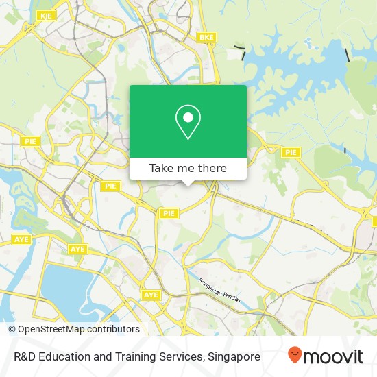 R&D Education and Training Services map